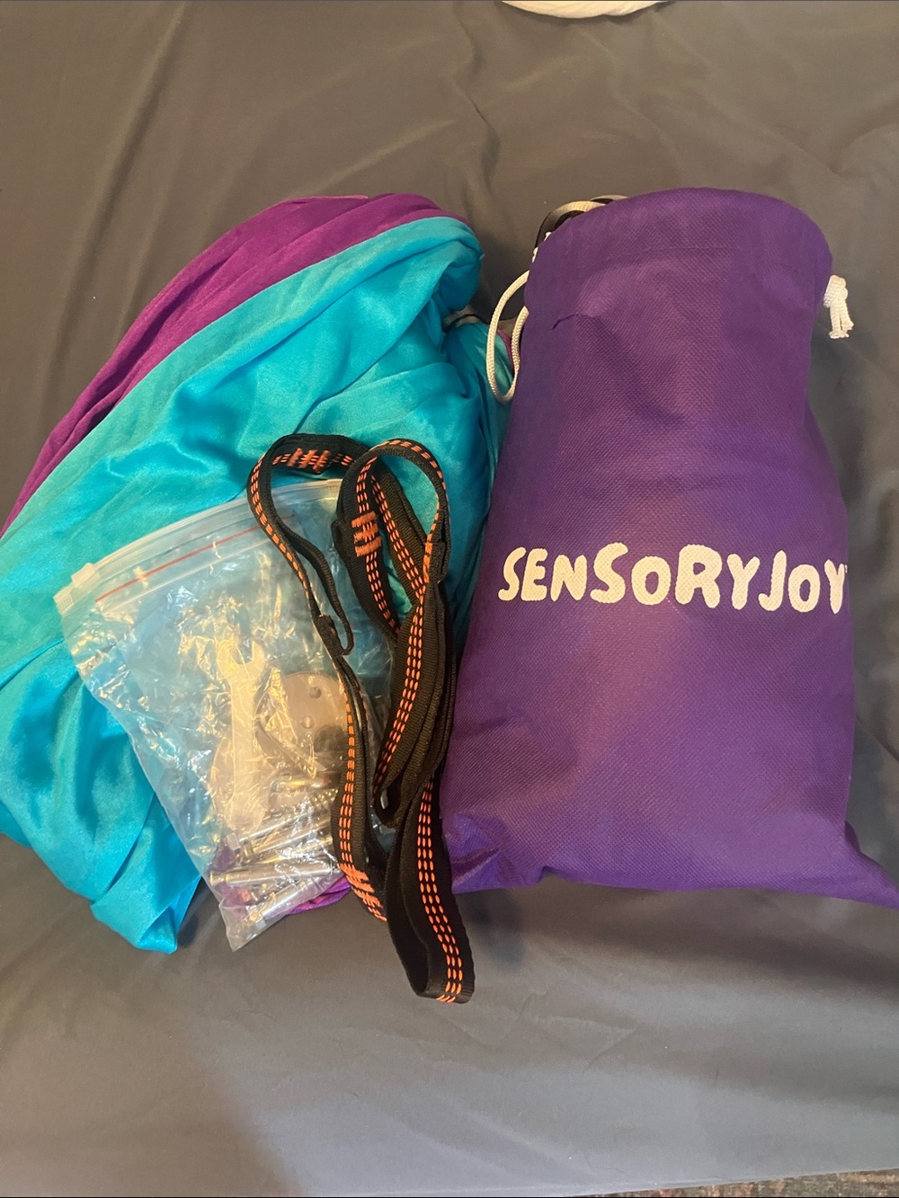 SensoryJoy Reversible Cuddle Swing